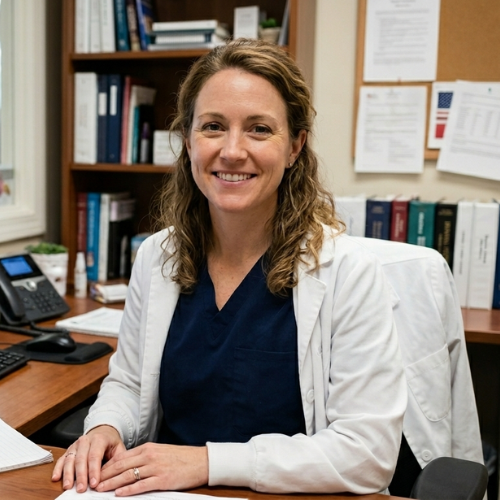 Sarah Mitchell founder of AI Smile Simulator